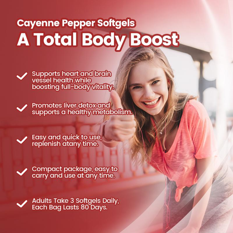 Centy Cayenne Pepper Support Gels