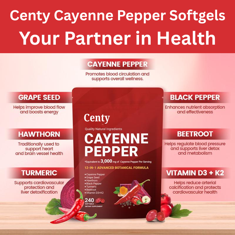 Centy Cayenne Pepper Support Gels