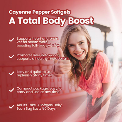 Centy Cayenne Pepper Support Gels